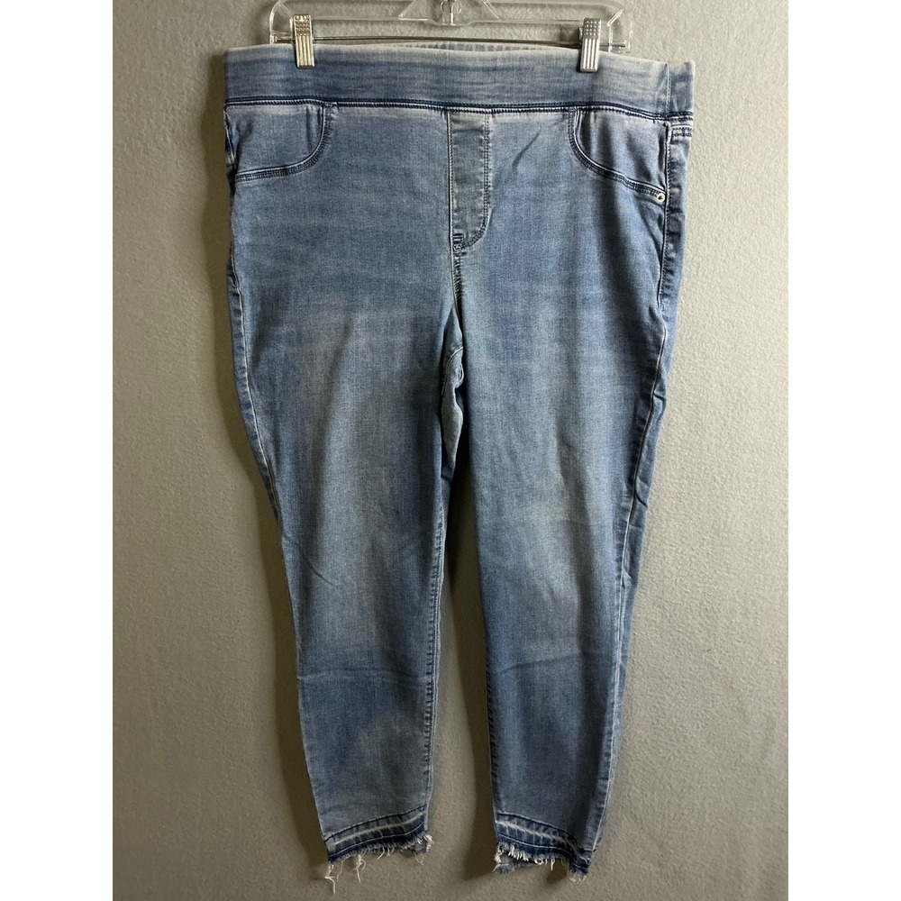 Old Navy‎ Jeans Women's 16 Rockstar Jeggings Mid-Rise Pull-On Denim